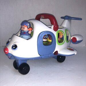 Fisher Price Plane w/Pilot & passengers PLUS SUV w/ Passengers